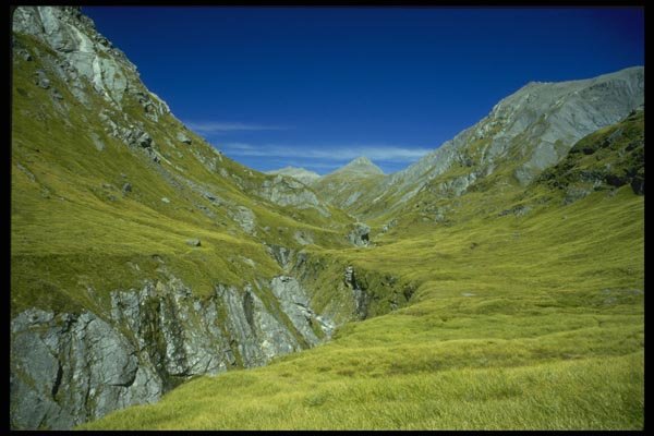 036056 Alpine Pass, Mount Aspiring National Park A4 Photo Print