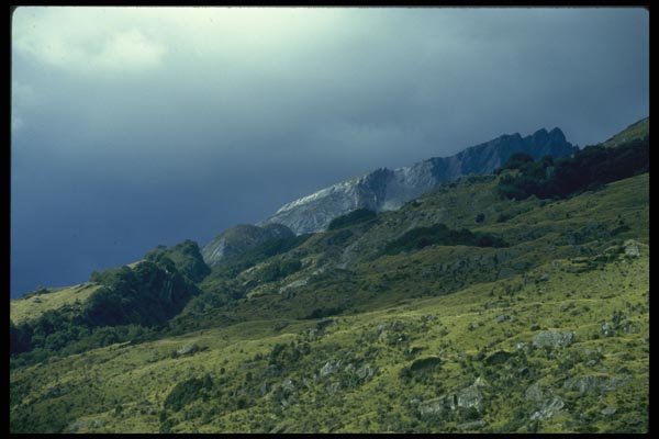 036059 Approaching Storm, Mount Aspiring National Park A4 Photo Print