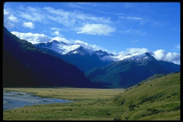 036061 Mountain Valley, Mount Aspiring National Park A4 Photo Print