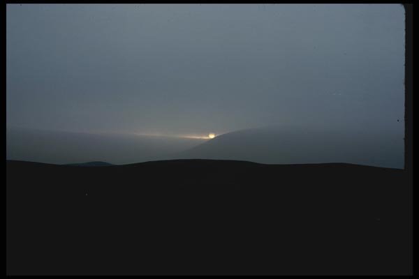 036064 Sunset In Mist, North Island A4 Photo Print