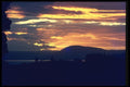036068 Sunset Over Lake Rotorua, North Island A4 Photo Print