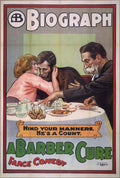 03653u barber advert A4 Photo Print