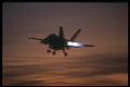 037002 F 18 Launch In Afterburner A4 Photo Print