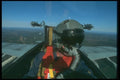 037006 F 18 Pilot In Flight A4 Photo Print