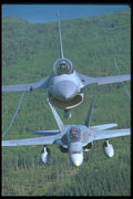 037020 F 16 With F 18 In Trail A4 Photo Print