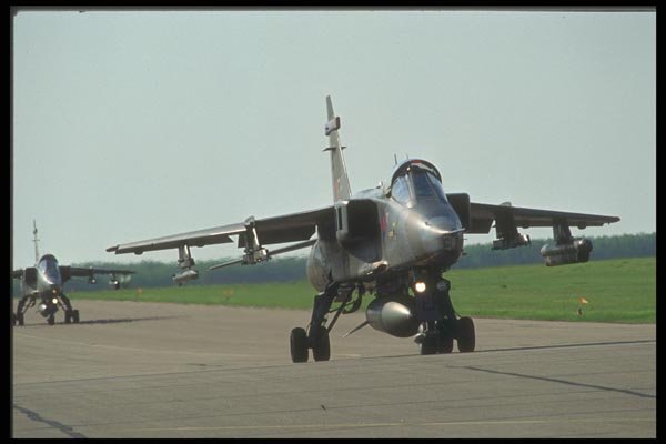 037049 RAF Jaguar A4 Photo Print