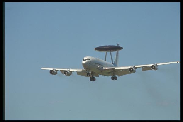 037053 Boeing 707 AWACS A4 Photo Print