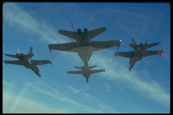 037055 F 18 4 Ship Section A4 Photo Print