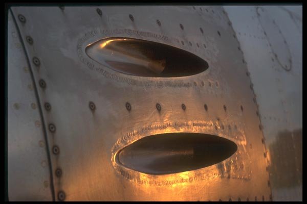 037056 F 86 Sabre Gun Port A4 Photo Print