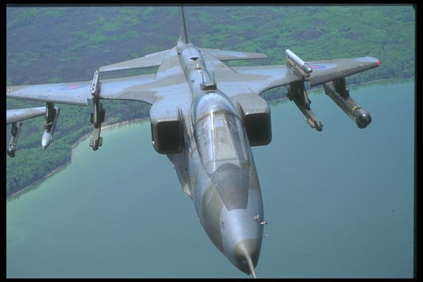 037058 RAF Jaguar A4 Photo Print