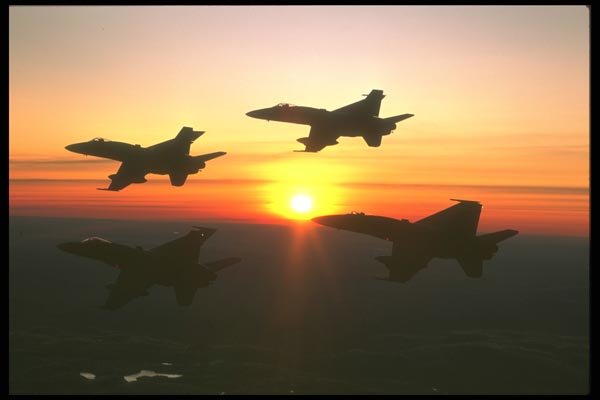 037060 F 18 Sunset A4 Photo Print