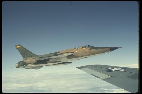 037095 F 105 Thunderchief A4 Photo Print