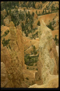 038002 Weather Carved Pinnacles Bryce Canyon A4 Photo Print