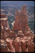 038014 Weather Carved Pinnacles Bryce National Park A4 Photo Print