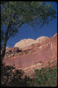 038018 Red Rock Country Capitol Reef National Park A4 Photo Print