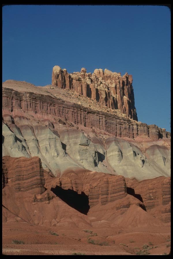 038019 Rugged Heights Capital Reef National Park A4 Photo Print