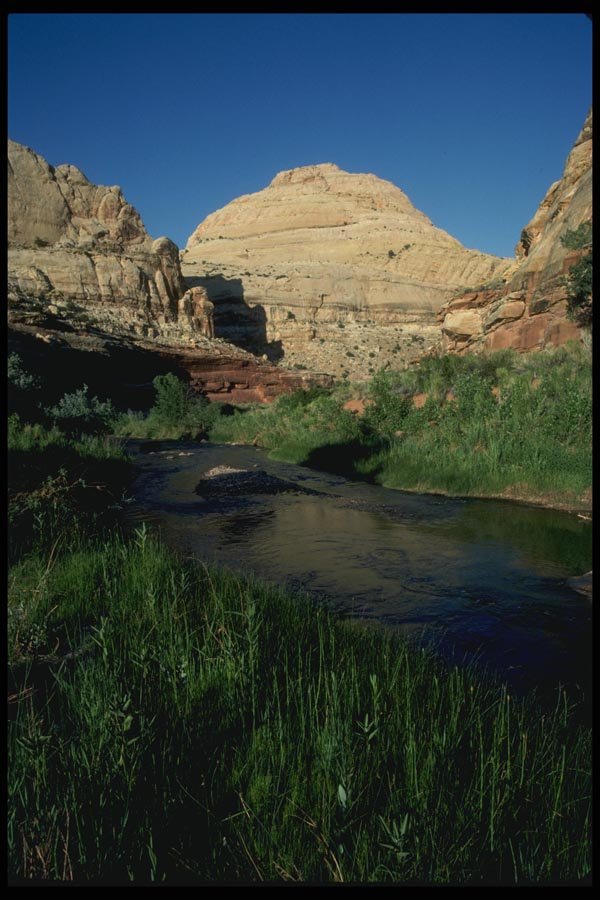 038032 Capitol Reef Formation Capitol Reef National Park A4 Photo Print