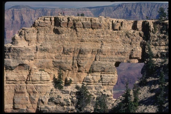 038044 Angel's Window Grand Canyon National Park A4 Photo Print