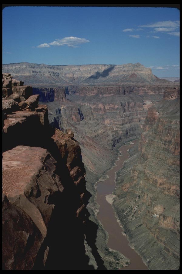 038046 Toroweap Point Colorado River A4 Photo Print