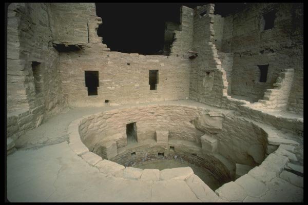 038062 Cliff Palace Mesa Verde National Park A4 Photo Print