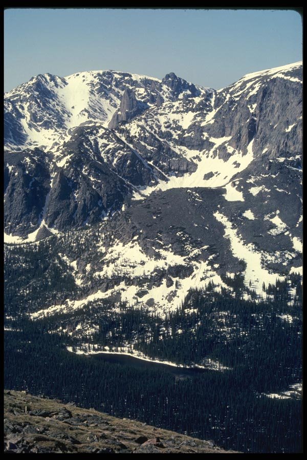 038076 Trial Ridge Road Rocky Mountain National Park A4 Photo Print