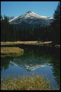 038087 Tioga Lake Yosemite National Oark A4 Photo Print