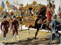 039 Ceremonial Coach Vintage A4 Photo Print