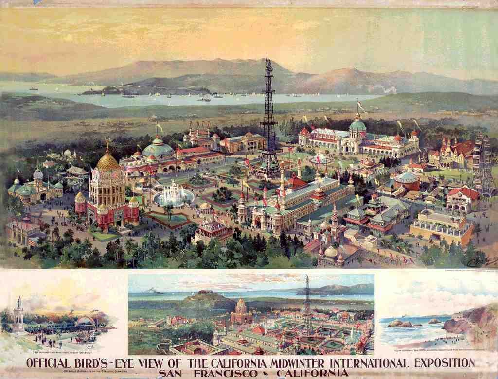 039 Exposition 2 Vintage A4 Photo Print