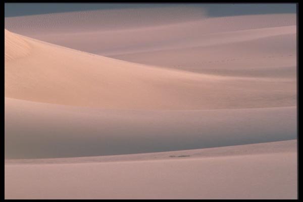 039006 Sand Patterns, Dunes A4 Photo Print
