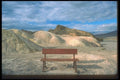 039020 Bench, Zabriskie Point A4 Photo Print