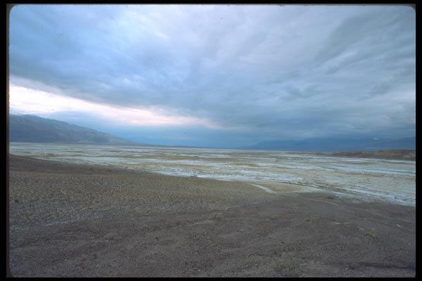 039070 Salt And Borate Flats A4 Photo Print