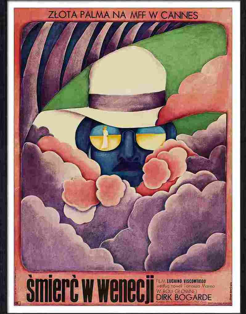04 DEATH IN VENICE polish poster Advert A4 Photo Print