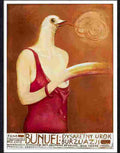 04 discreet charm of the bourgeoise luis bunuel polish poster Advert A4 Photo Print