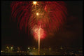 040017 Red Fountain A4 Photo Print