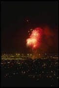 040019 Burst Over Oakland A4 Photo Print
