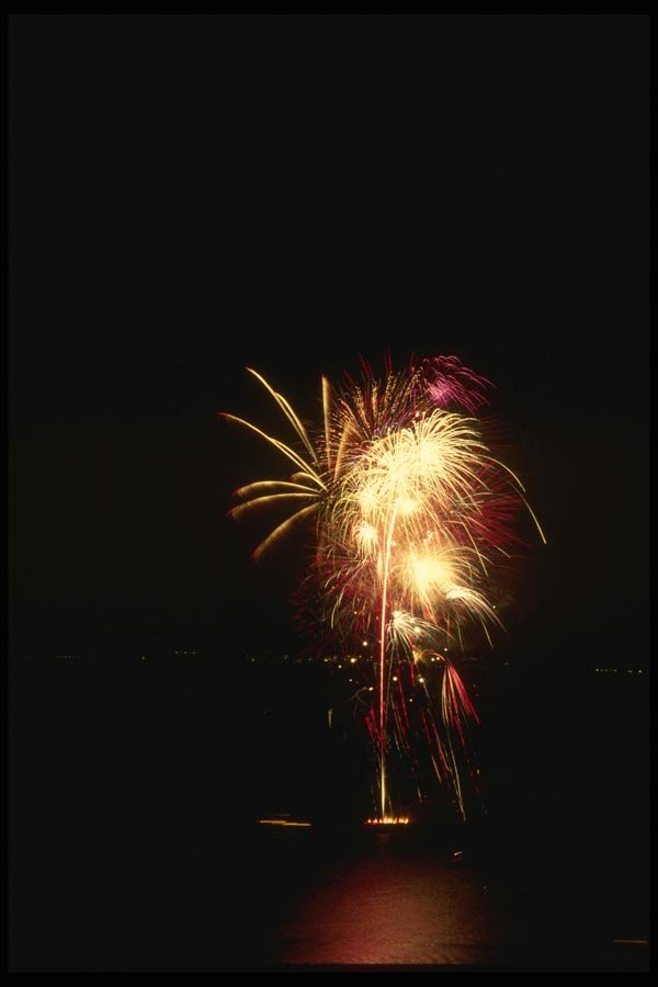 040021 Fiery Cascade A4 Photo Print