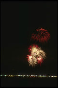 040051 Red Umbrella A4 Photo Print