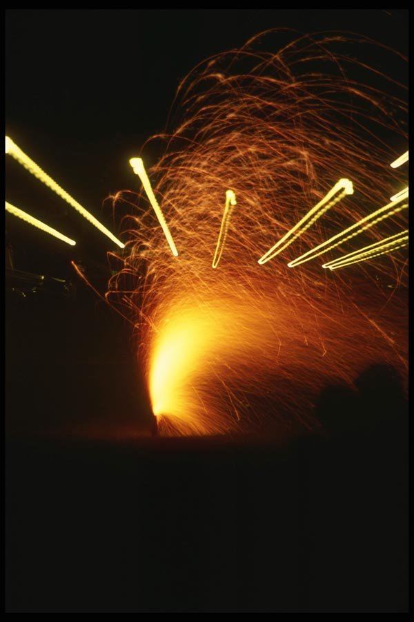 040056 Pencils Of Light A4 Photo Print