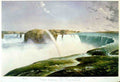041 Fallsof Niagara Vintage A4 Photo Print