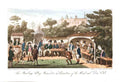 044 Bowling Alley 1826 Vintage A4 Photo Print