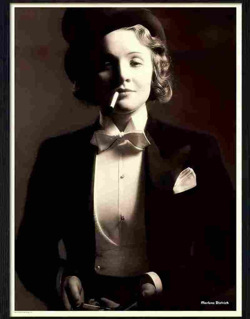 044 marlene dietrich Advert A4 Photo Print
