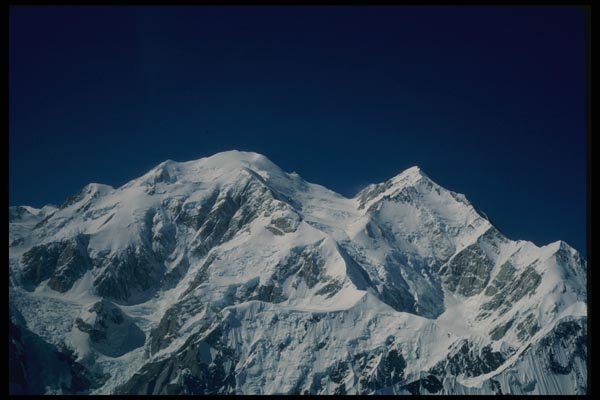 044000 South And North Peaks, McKinley Flight 24 A4 Photo Print