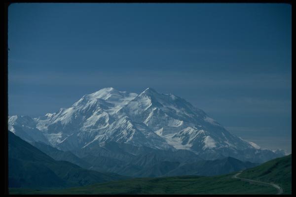 044010 Mt. McKinley From Stoney Hill A4 Photo Print