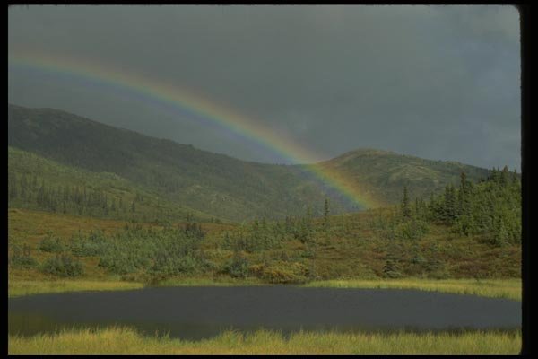 044025 Rainbow, Nugget Pond A4 Photo Print