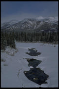 044028 Entrance, Winter A4 Photo Print