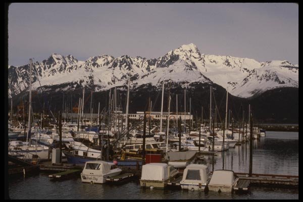 044069 Harbor At Seward A4 Photo Print