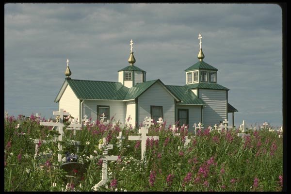 044075 Church A4 Photo Print