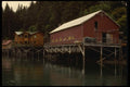 044089 Building At The Water's Edge A4 Photo Print