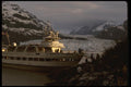 044096 Boat At Grand Pacific Glacier A4 Photo Print