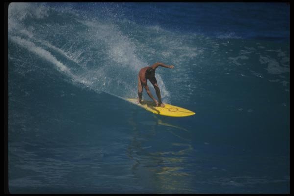 046004 Surfing Sunset Beach, Oahu A4 Photo Print